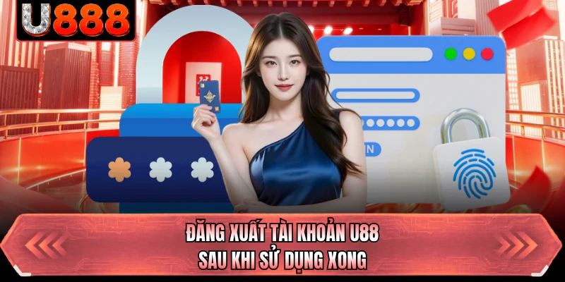 Đăng xuất tài khoản U88 sau khi sử dụng xong