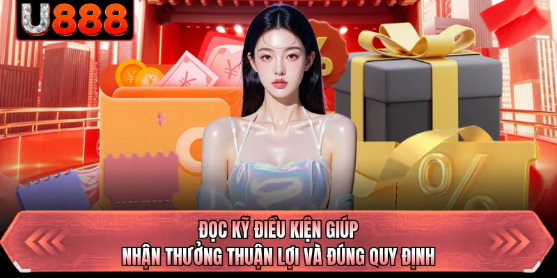 Đọc kỹ điều kiện giúp nhận thưởng thuận lợi và đúng quy định