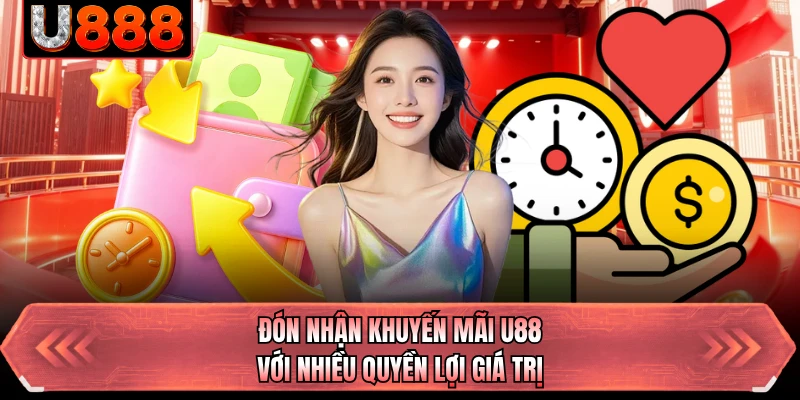 Đón nhận khuyến mãi U88 với nhiều quyền lợi giá trị 