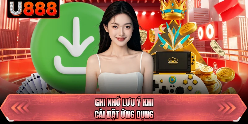 Ghi nhớ lưu ý khi cài đặt ứng dụng