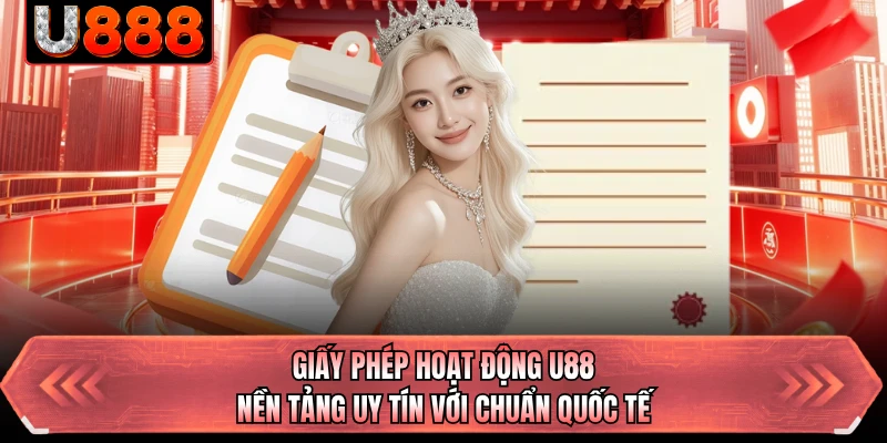 Giấy Phép Hoạt Động U88 - Nền Tảng Uy Tín Với Chuẩn Quốc Tế