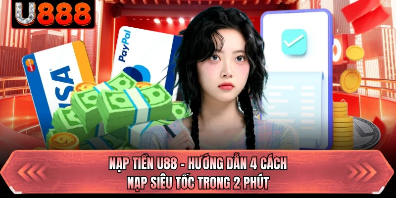 Nạp tiền U88 - Hướng Dẫn 4 Cách Nạp Siêu Tốc Trong 2 Phút 