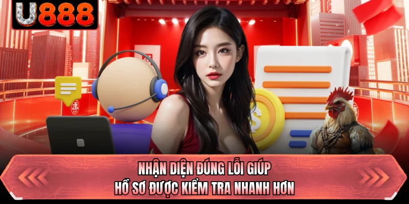 Nhận diện đúng lỗi giúp hồ sơ được kiểm tra nhanh hơn