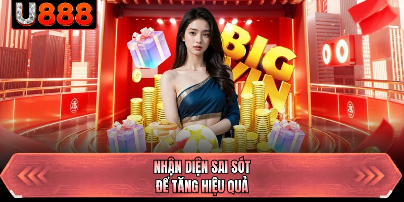 Nhận diện sai sót để tăng hiệu quả