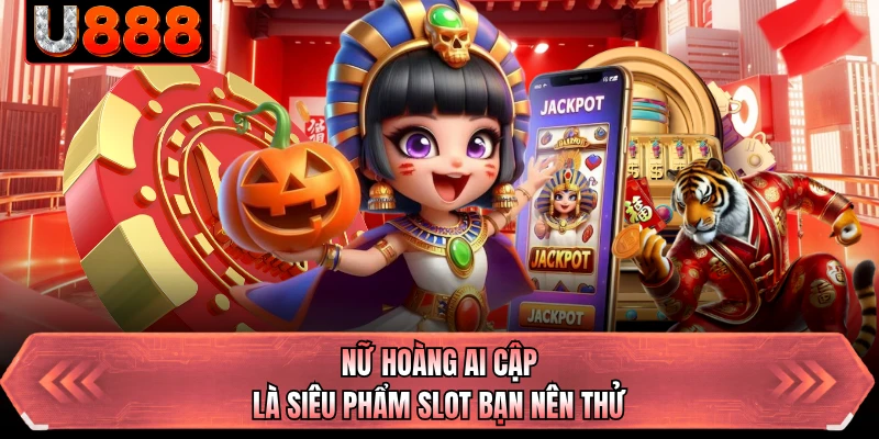 Nữ Hoàng Ai Cập là siêu phẩm slot bạn nên thử