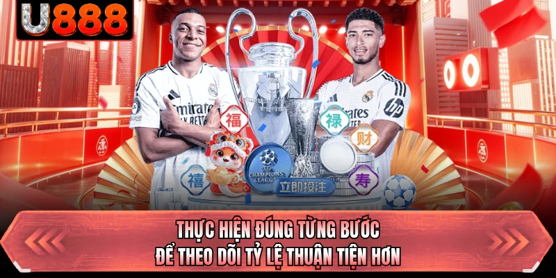 Thực hiện đúng từng bước để theo dõi tỷ lệ thuận tiện hơn
