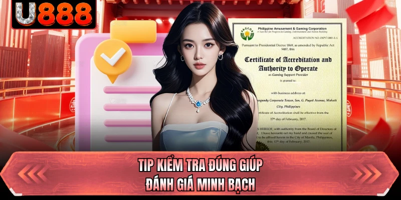 Tip kiểm tra đúng giúp đánh giá minh bạch